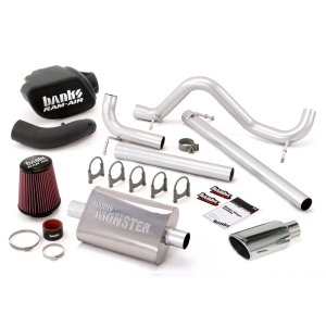 Jeep Wrangler Performance Exhaust - Banks Power - Stinger System - Chrome - `07-`11
